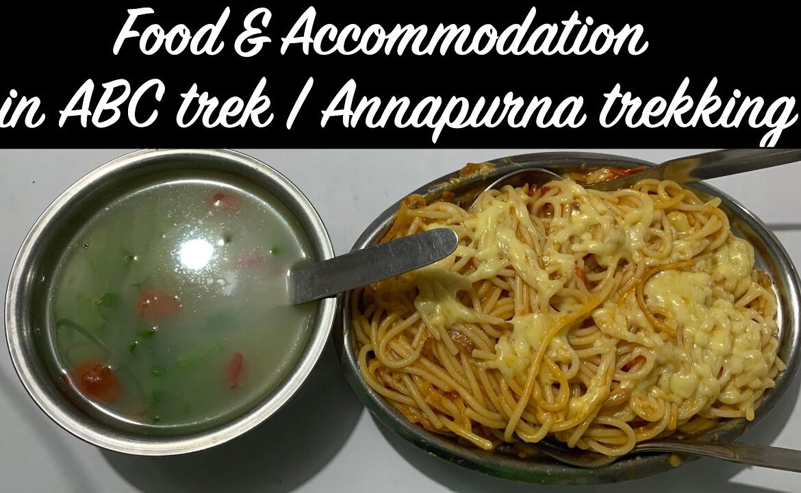Food during the Annapurna Base Camp Trek